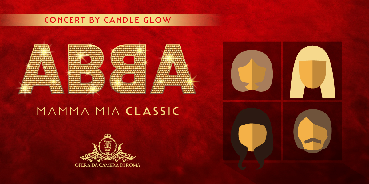 abba mama mia przy świecach