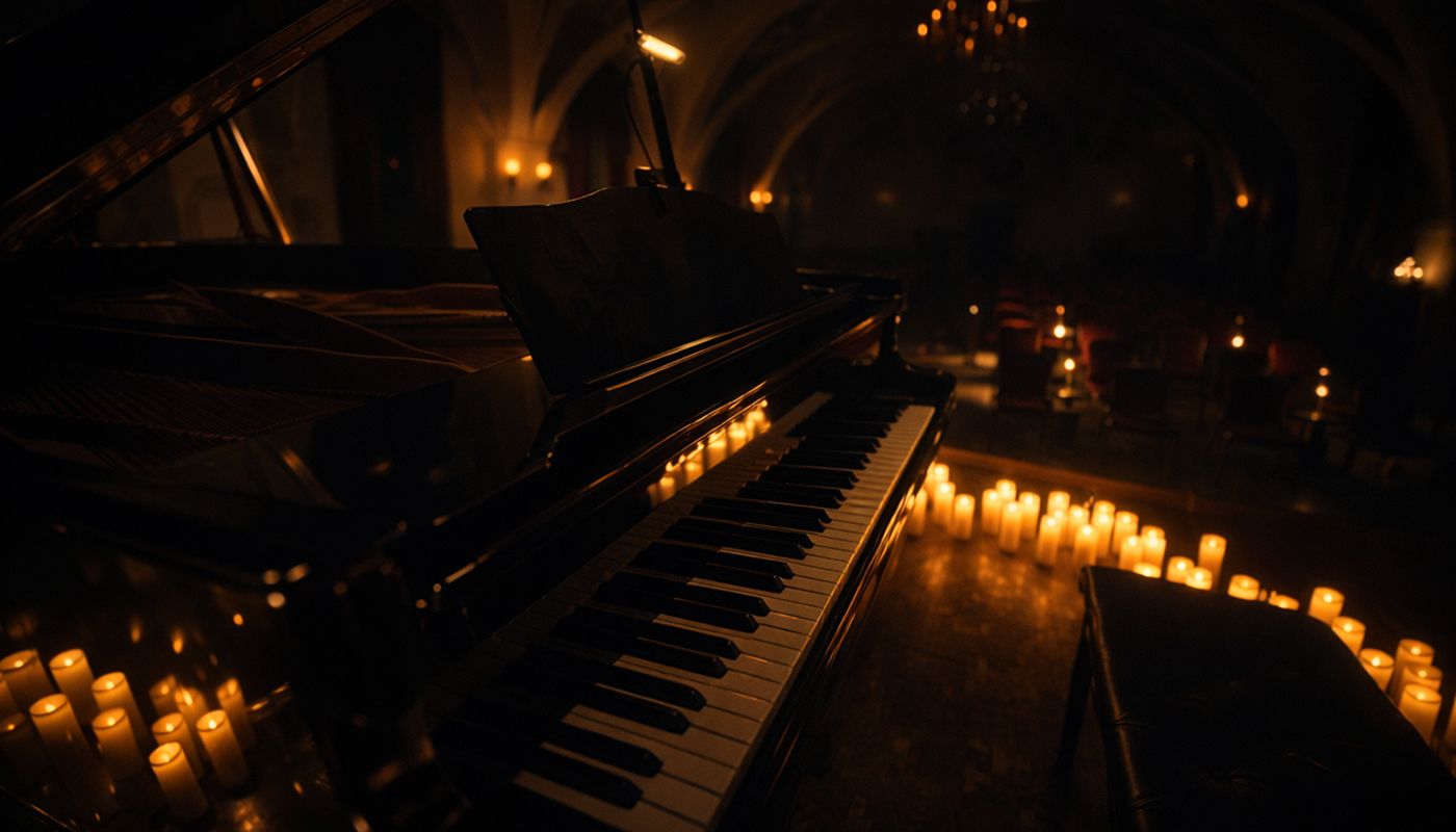 Chopin  Friends Concert By Candle Glow Pozna 1400x800 Px